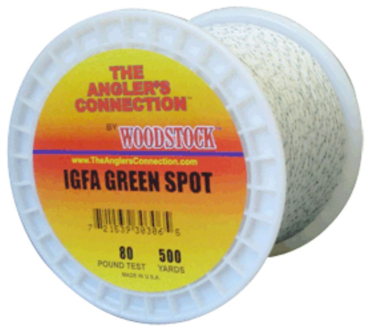 Woodstock IGFA Class Green Spot Dacron
