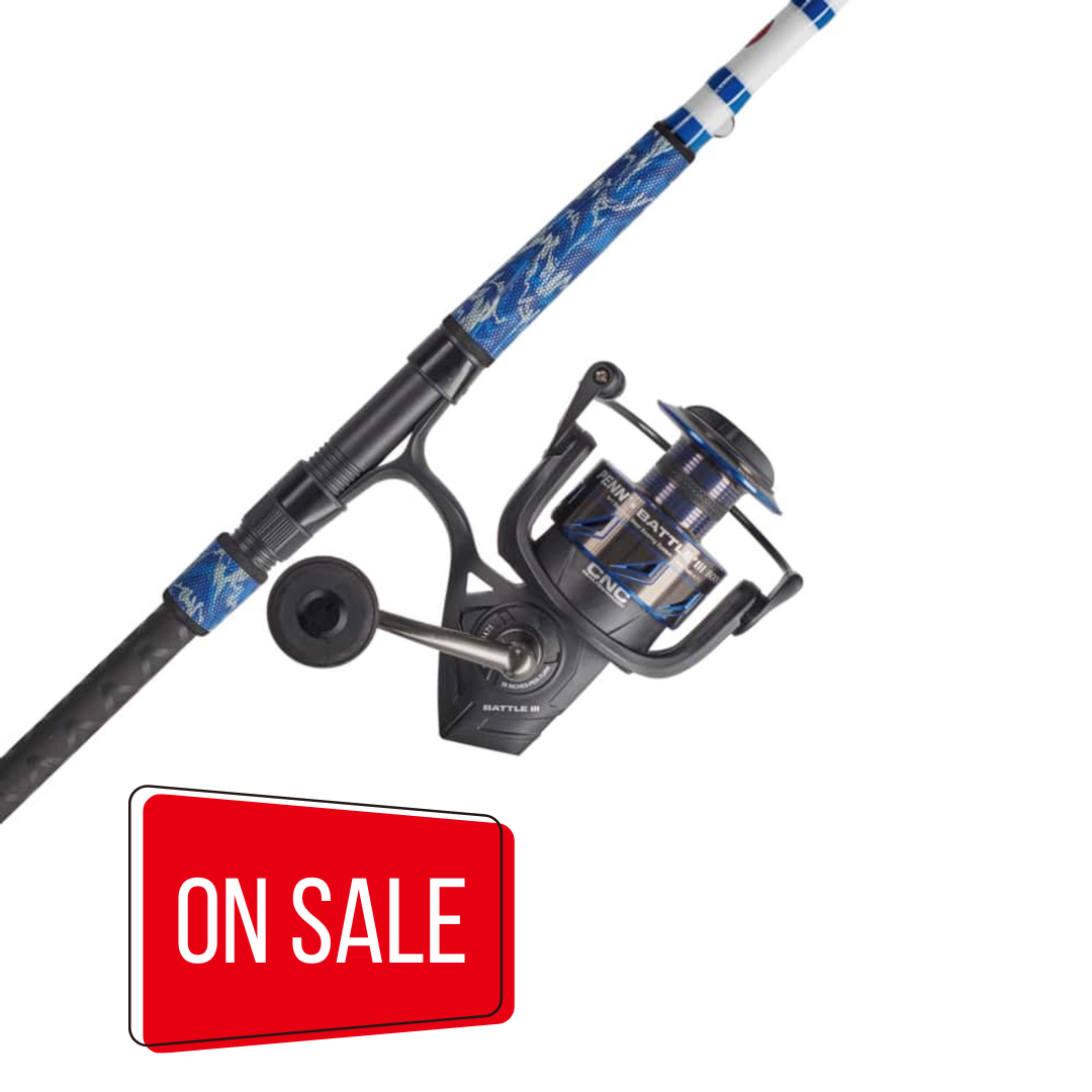 Penn Fishing Rod Penn Battle 4000 Travel Combo Penn Battle III