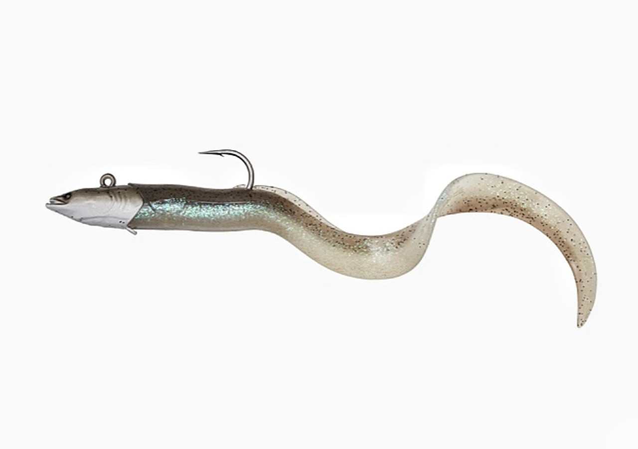  Savage Gear Real EEL Jig, 1 1/3 oz, Olive Brown Pearl, Saltwater  Fishing Lure, Oversized Tail Generates Lifelike Movements & Vibration,  Durable Construction, Authentic Profile : Sports & Outdoors
