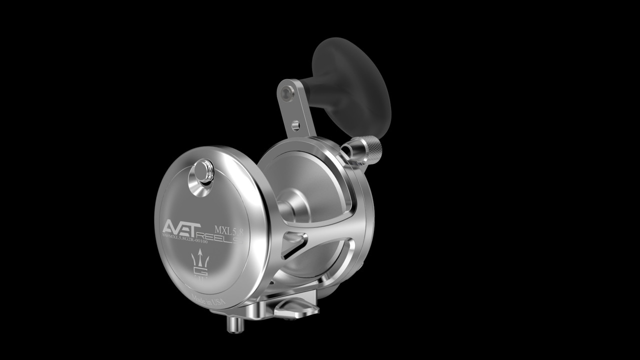 Avet MXL G2 Single Speed 5.8 Lever Drag Conventional Reel w o