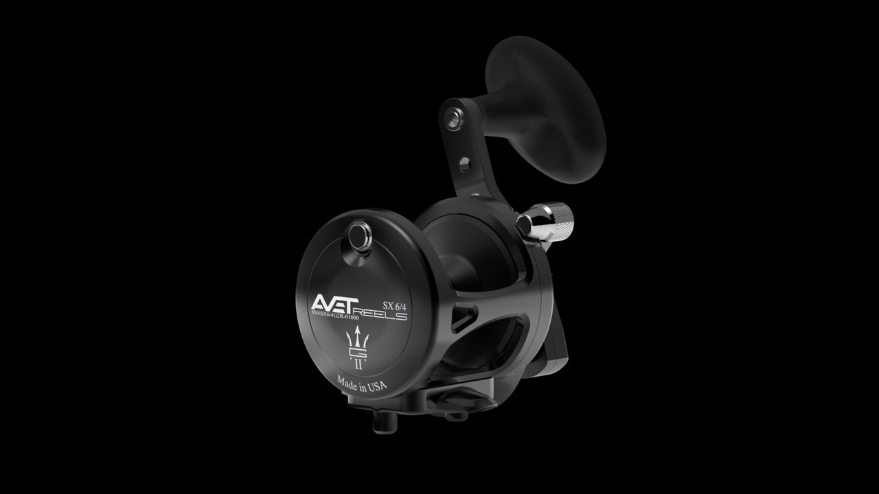 Avet SX G2 Two Speed 6 4 Lever Drag Conventional Reel w o Glide Plate