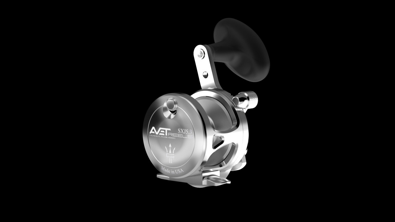 Avet SXJ G2 Single Speed 5.3 Lever Drag Conventional Reel w/o Glide Plate