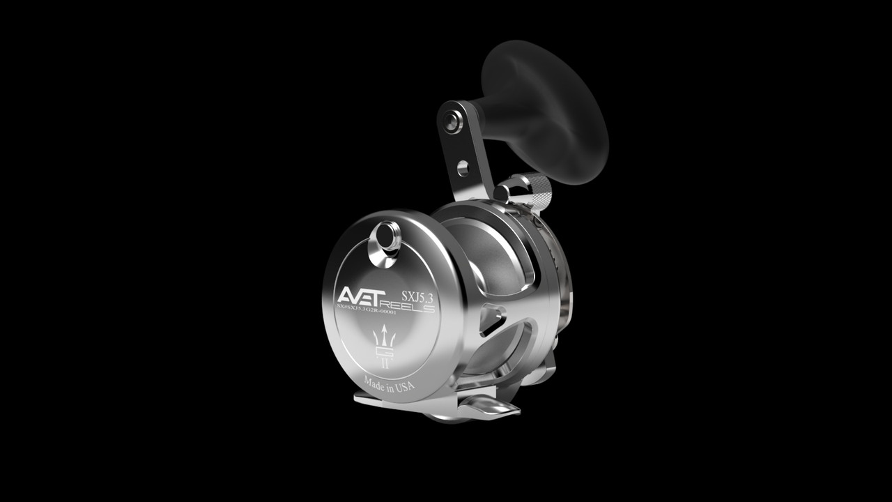 Avet SXJ G2 Single Speed 5.3 Lever Drag Conventional Reel w Glide