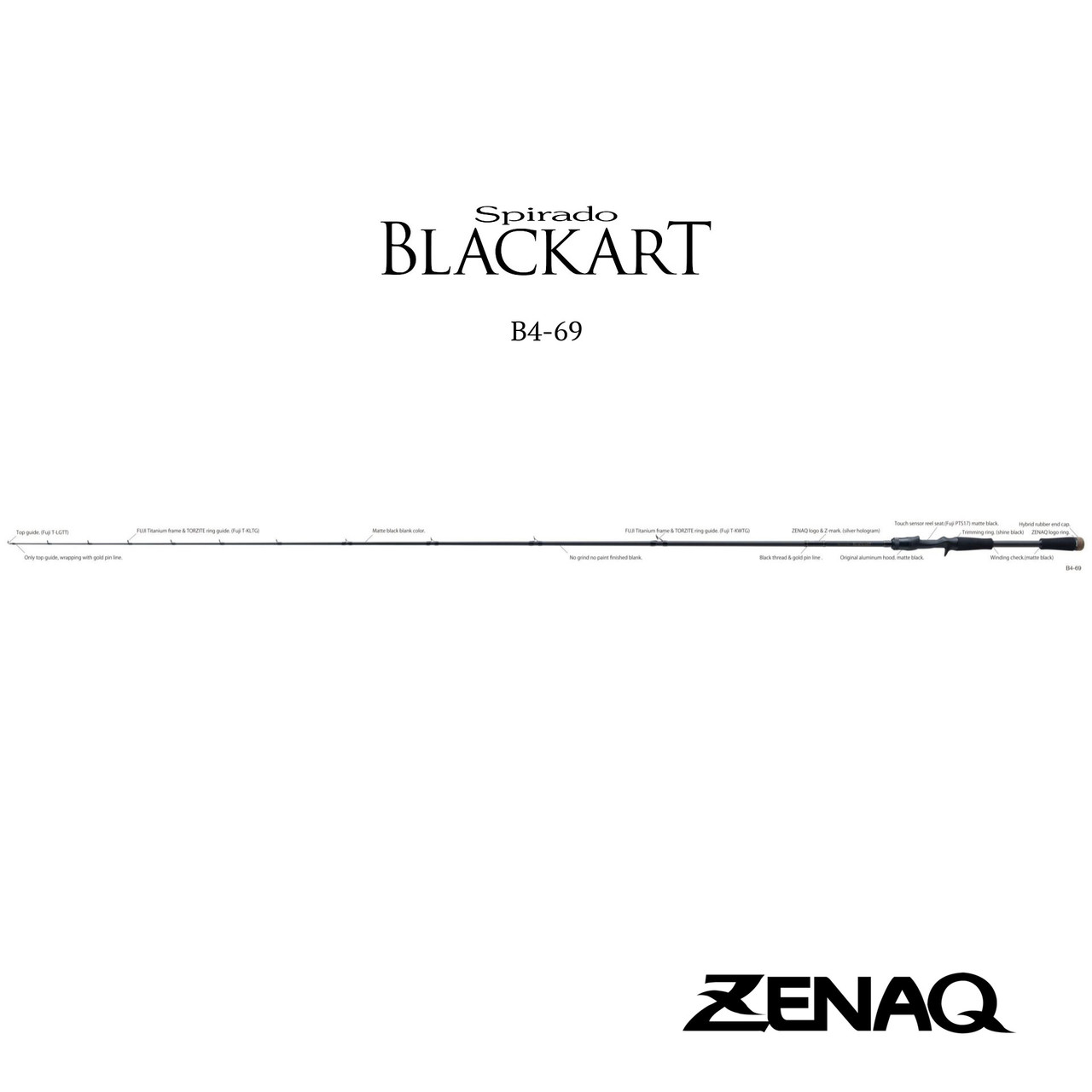 ZENAQ Spirado Blackart Casting