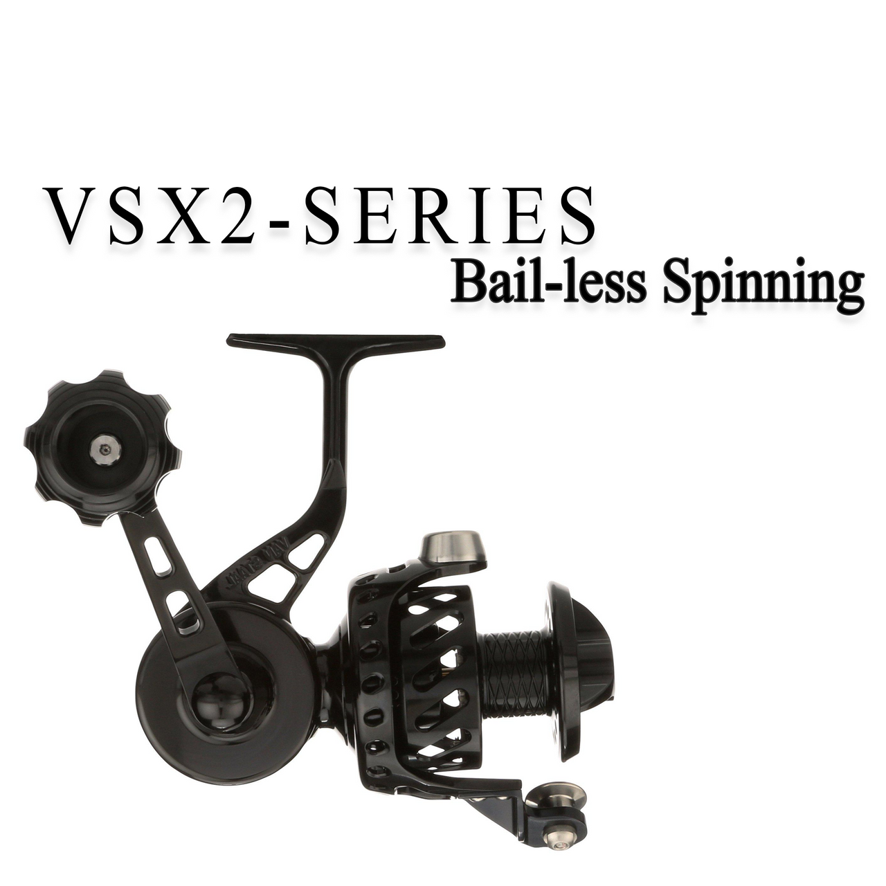 Van Staal VSX2 Bail-Less Spinning Reel - Left Hand - 150 - Black