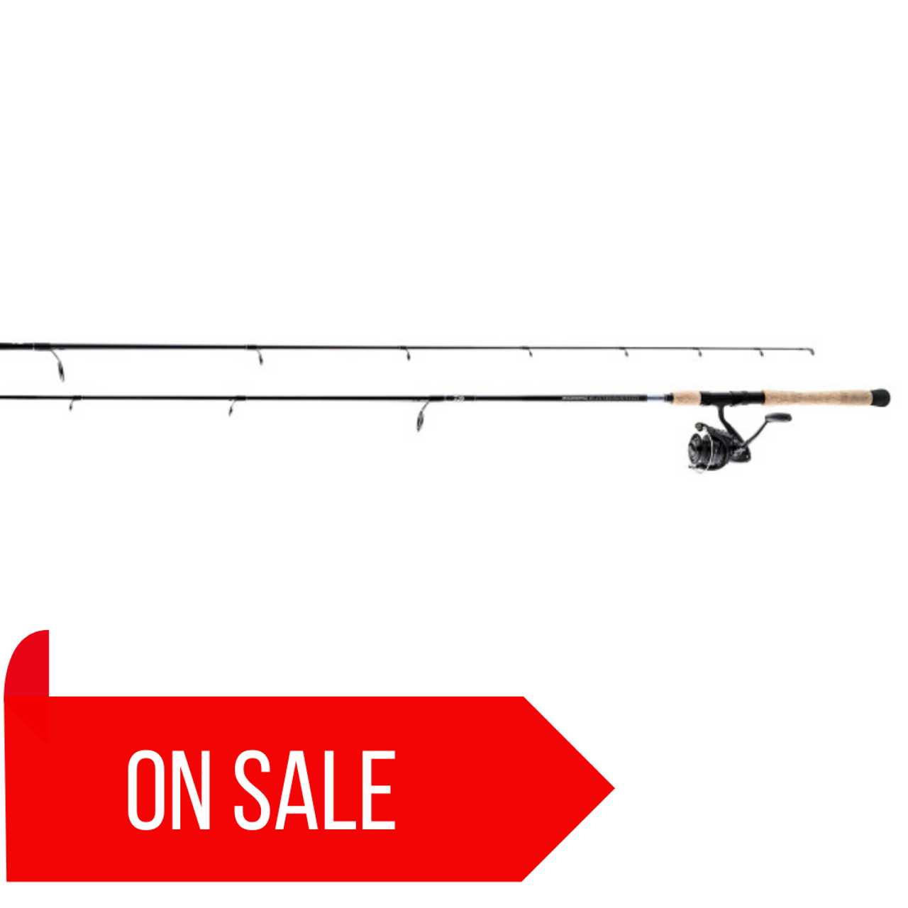 Daiwa Eliminator 4000 Black Spinning Combo 7' MH 1pc