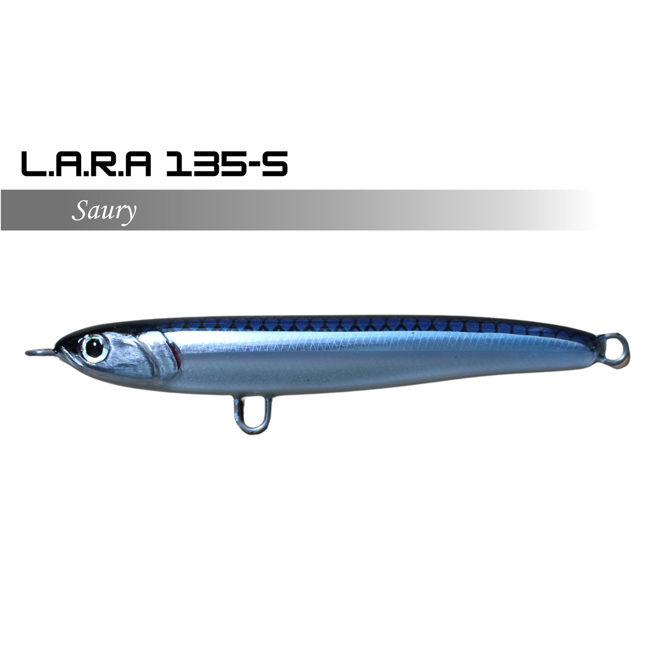Jack Fin L.A.R.A. 135-S Sinking Stickbait