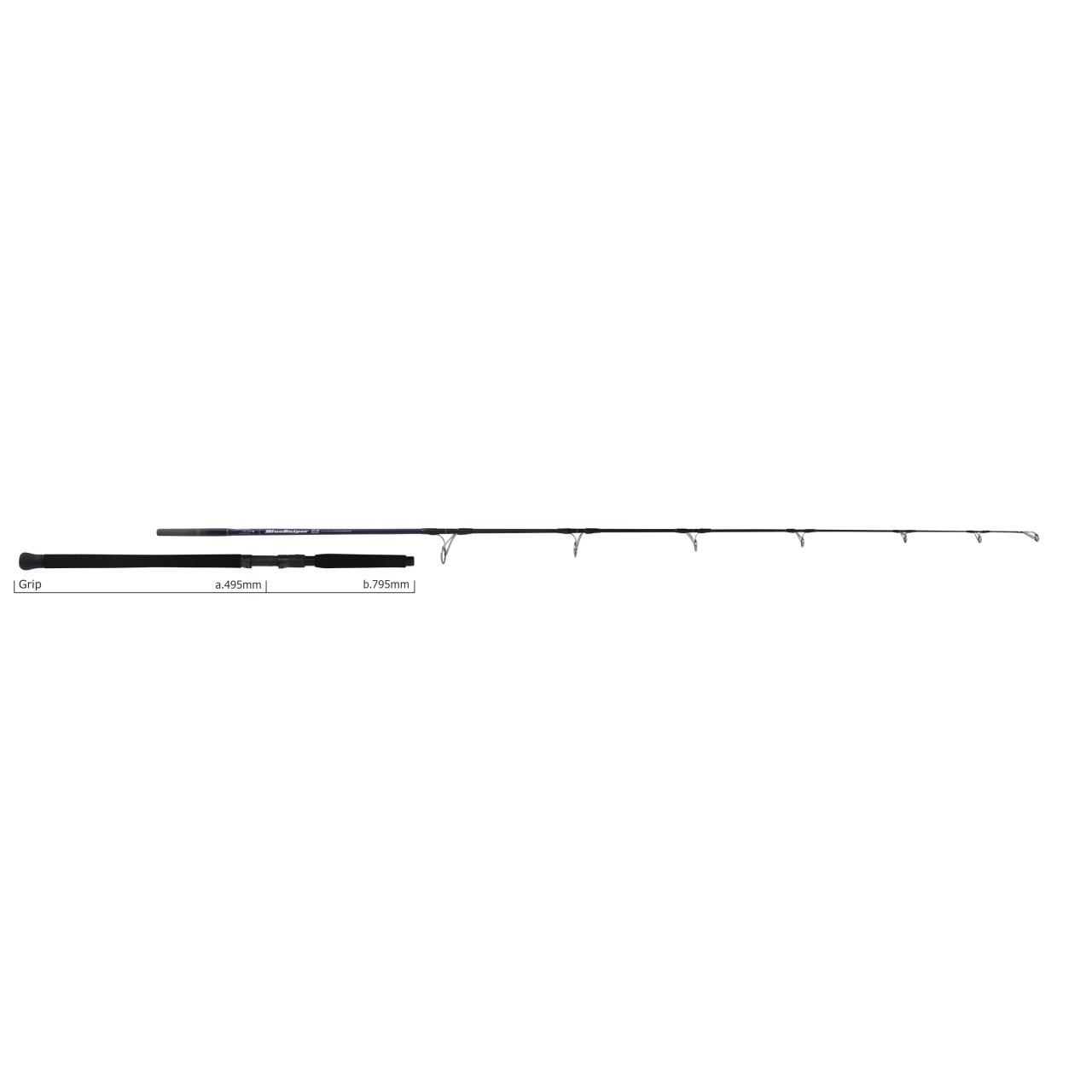 Yamaga Blanks BlueSniper Boat Casting Rod