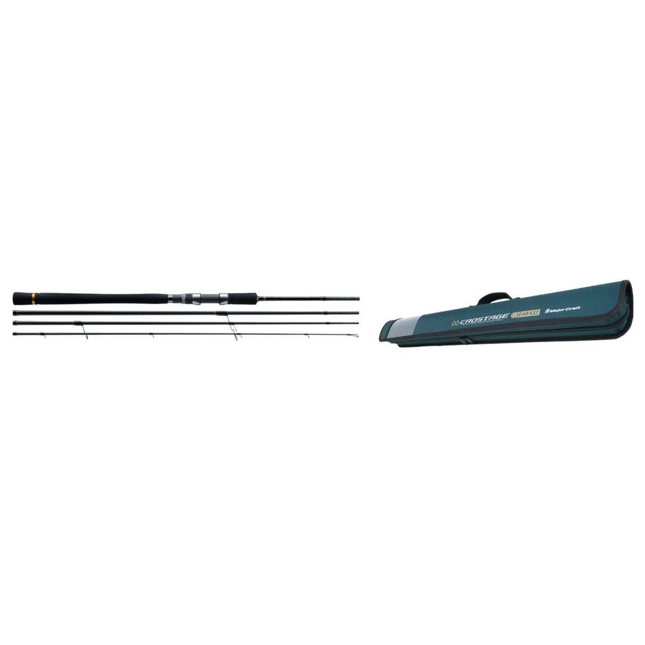 Major Craft Crostage Seabass Travel Surf Rod