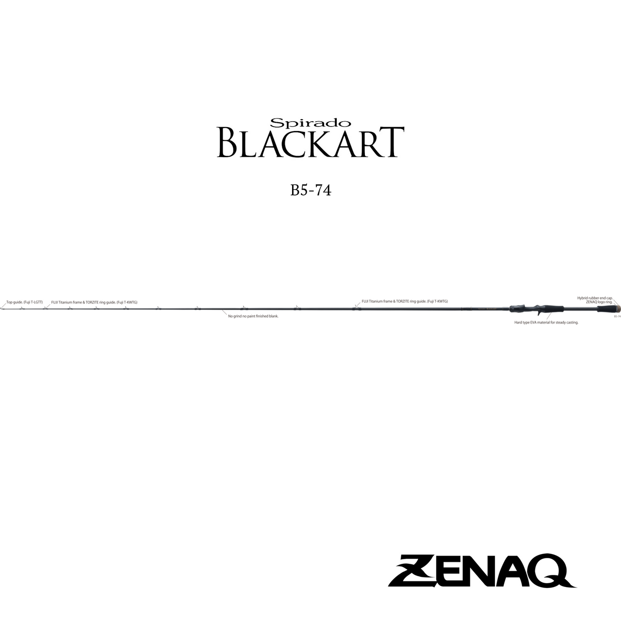 ZENAQ Spirado Blackart Casting