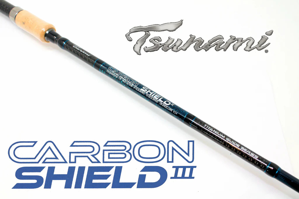 Tsunami Carbon Shield III Inshore Spinning Rod