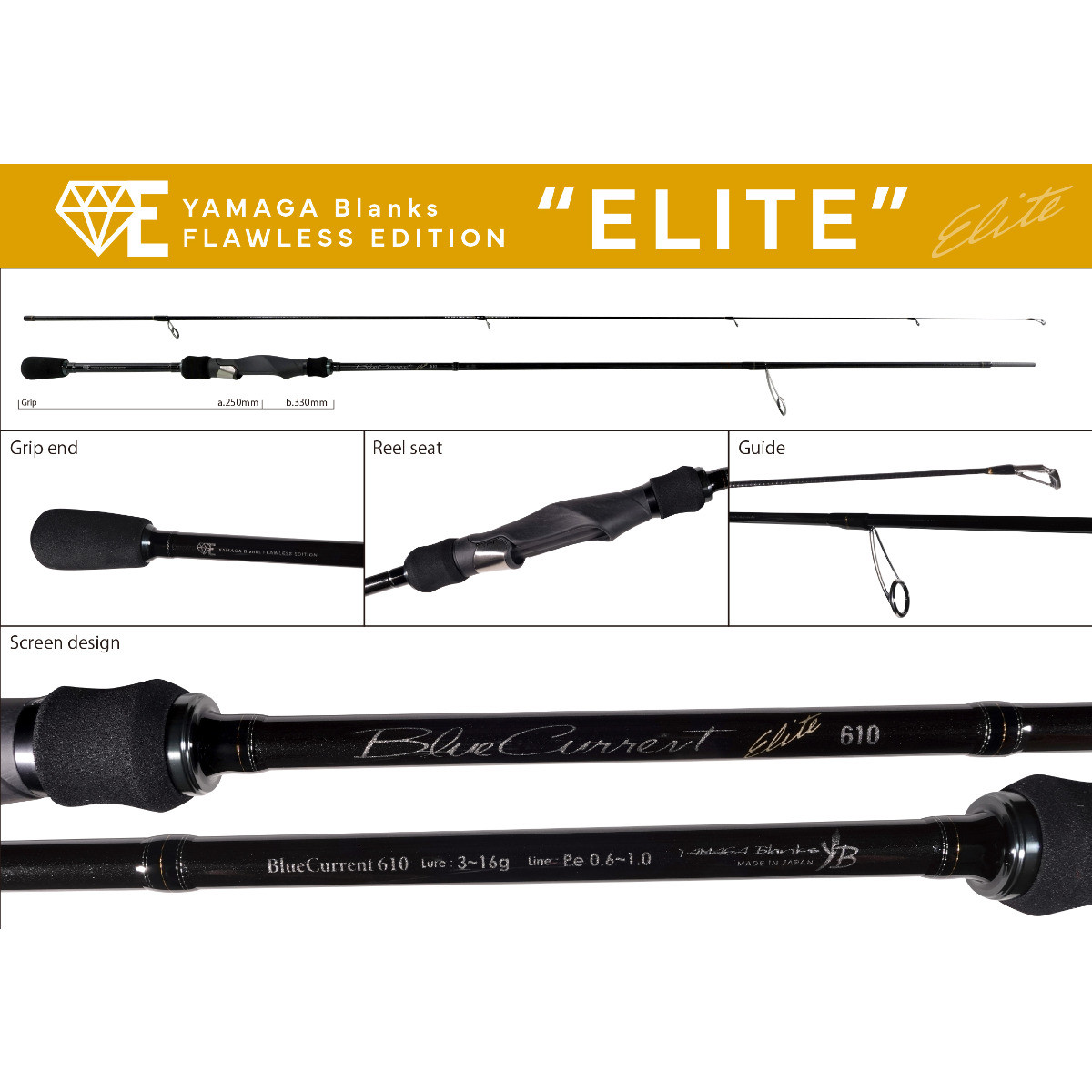 Yamaga Blanks BlueCurrent “ELITE” Surf Rod