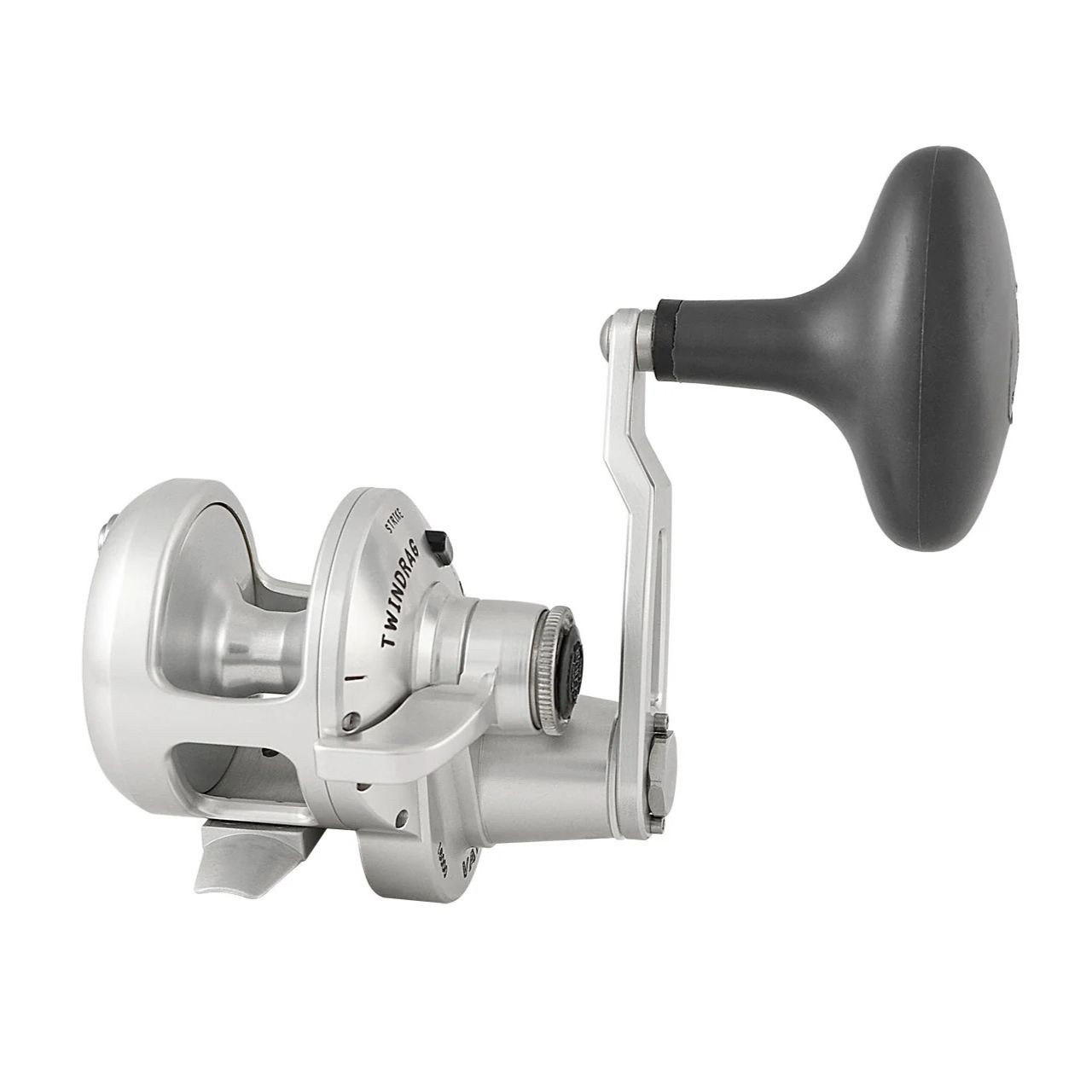 Accurate Valiant 2 Single Speed Twindrag Reel - Silver
