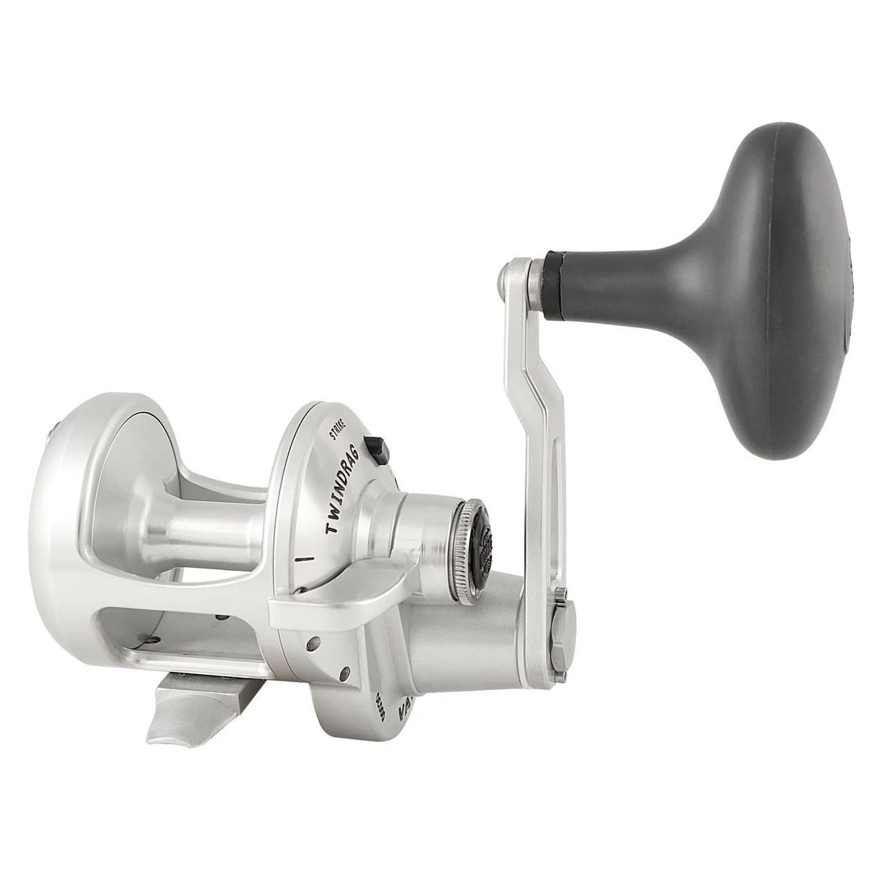 Accurate Valiant 2 Single Speed Twindrag Reel - Silver