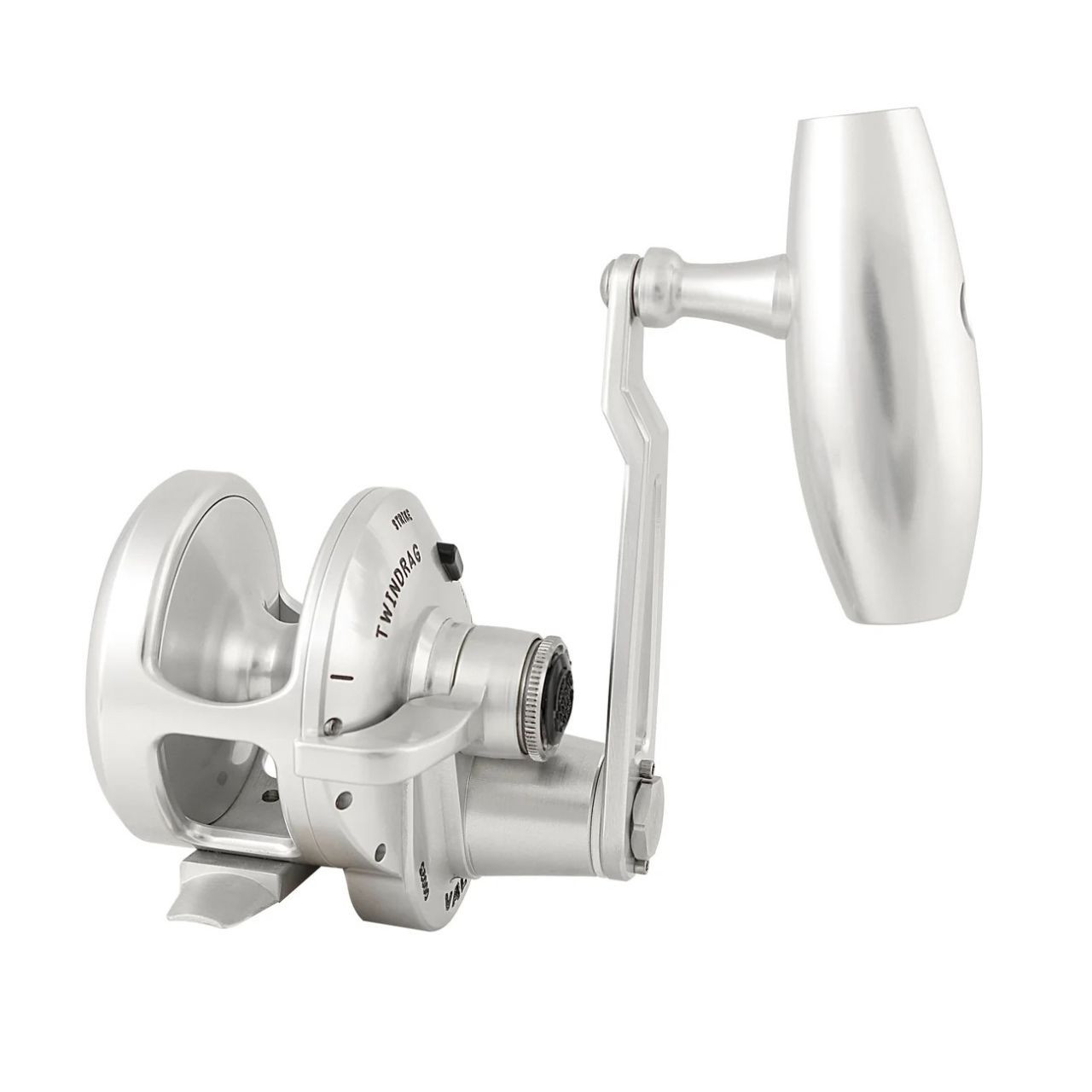 Accurate Valiant 2 Single Speed Twindrag Reel - Silver