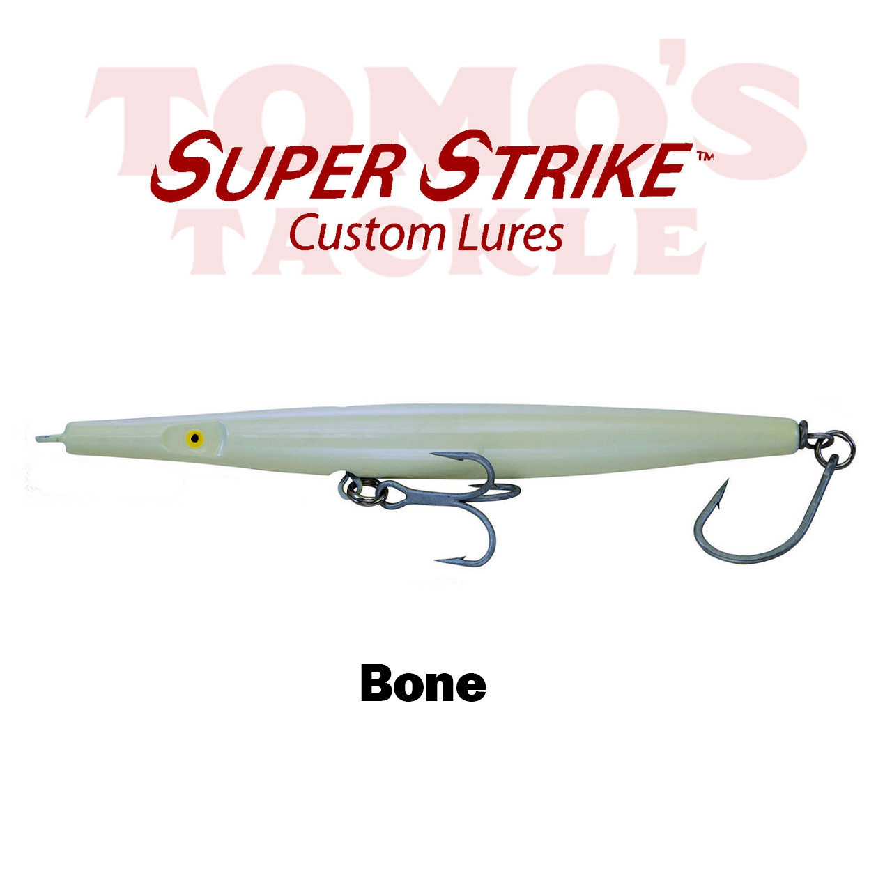 Super Strike Super N Fish, Heavy, 2-3/8oz, White