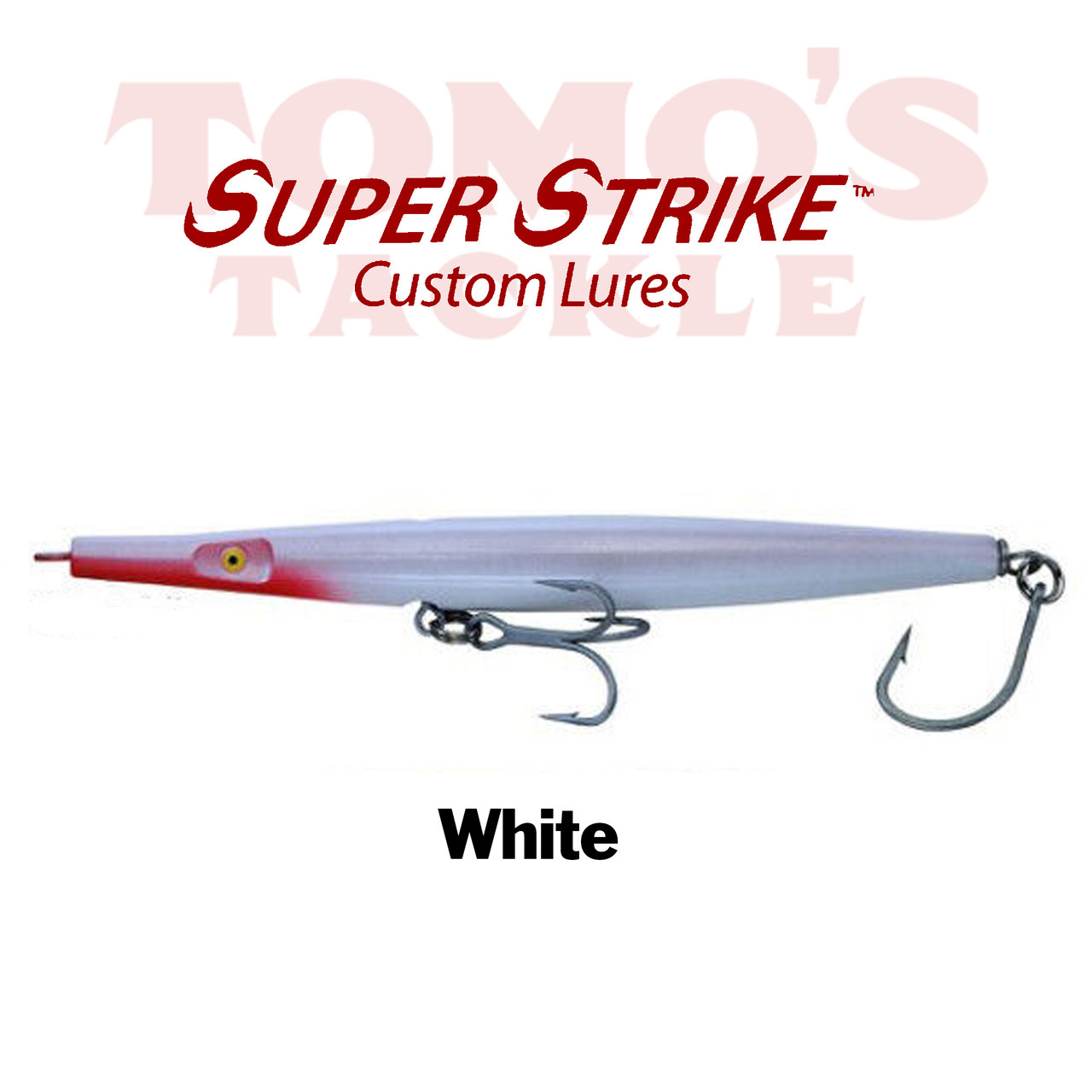 Super Strike Little Neck Popper White 5 1 1/2oz