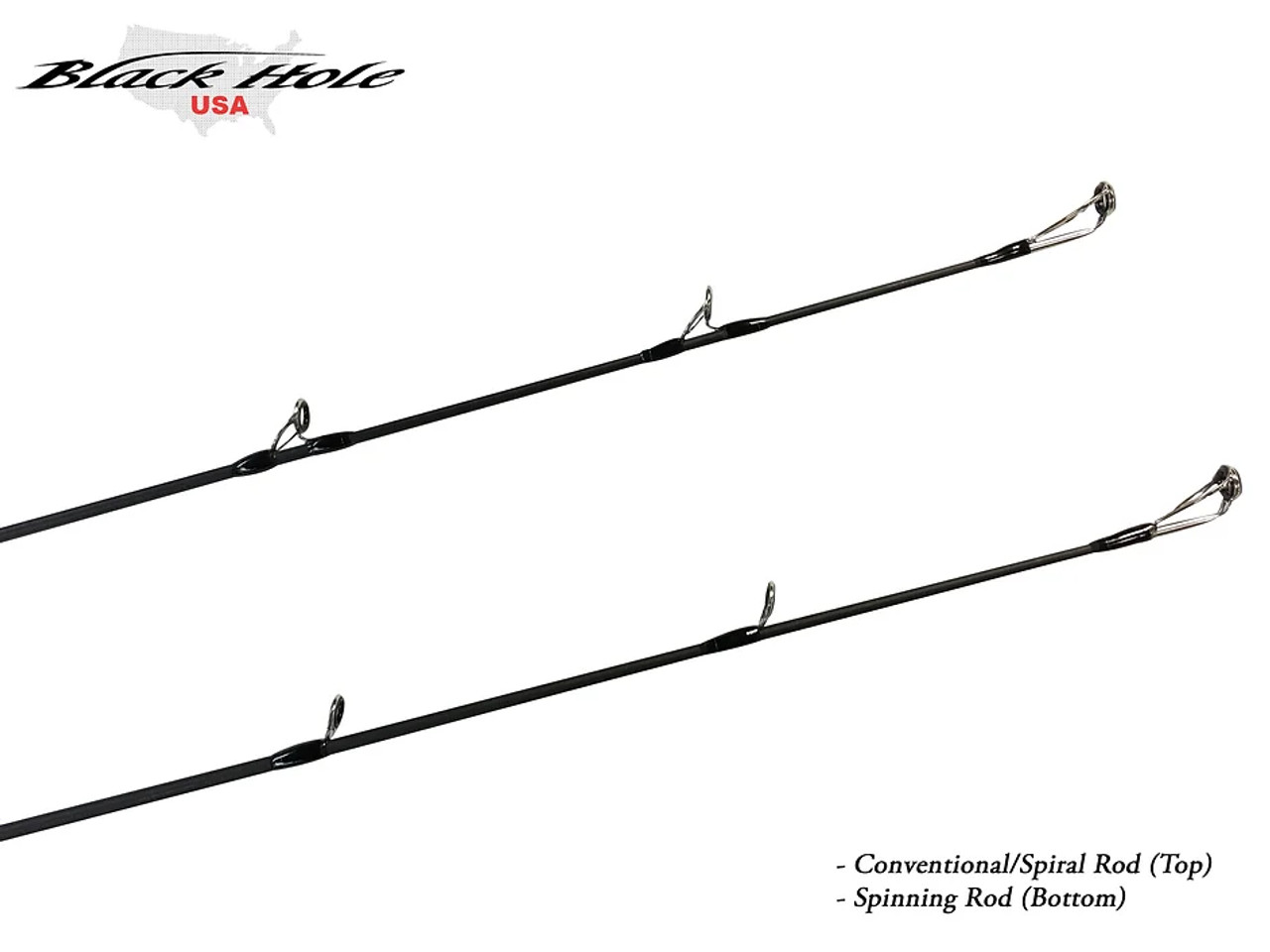 Black Hole Challenger Bank Rods - Freshwater