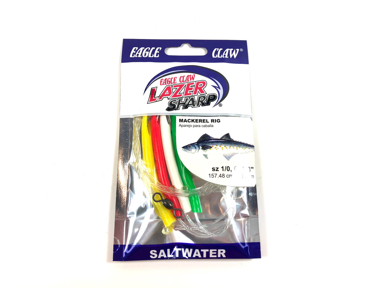 Eagle Claw Lazer Sharp L903 Saltwater Flounder Double Hook Rig