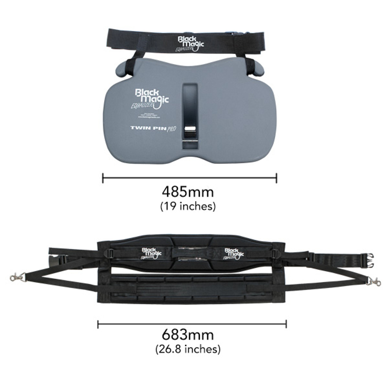 Black Magic TWIN PIN PRO エコライザー ギンバル ベルト Black Magic Twin Pin Pro Equalizer Fighting Belt and Harness