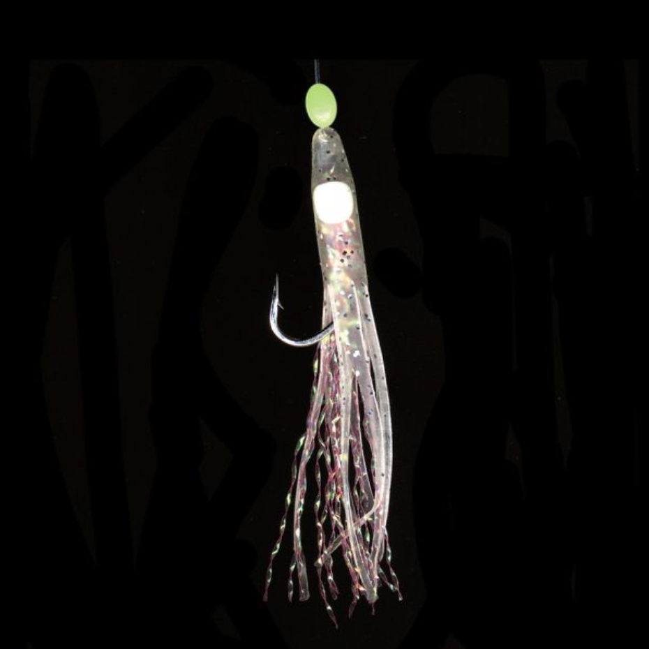 Lots De 6 Hameçons Sabiki Hayabusa S-532E SQUID-BAIT Taille 20 - Pour Pêche En Mer, Appât Calmar
