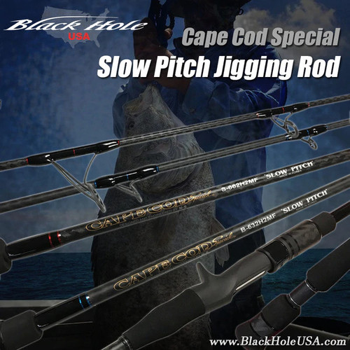 Black Hole Cape Cod Special Slow Pitch Jigging Rods