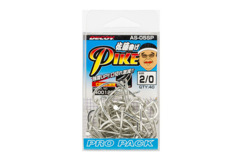 Decoy Pike Hyper Single Hooks AS-04 Pro Pack