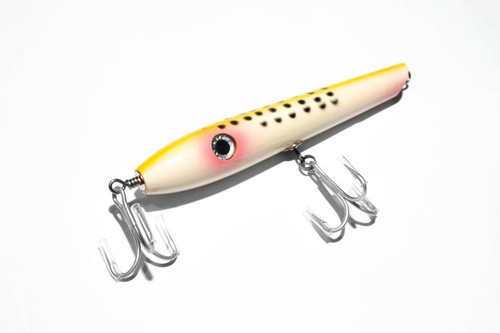 Stan Gibbs Lures Danny Surface Swimmer Black Purple 6.5 2.25oz