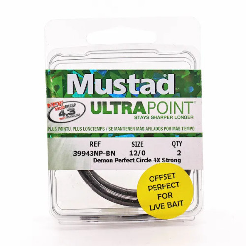 Mustad Alpha Light Flash Double Assist Hook - 2/0 - 2pk