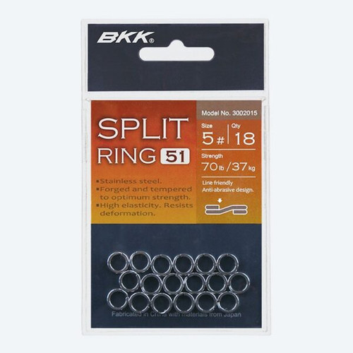 BKK Split Ring-51 Stainless Steel