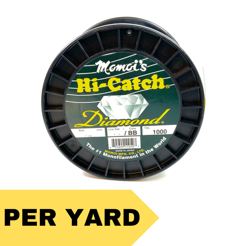 Momoi Hi-Catch Diamond Monofilament (Per Yard)