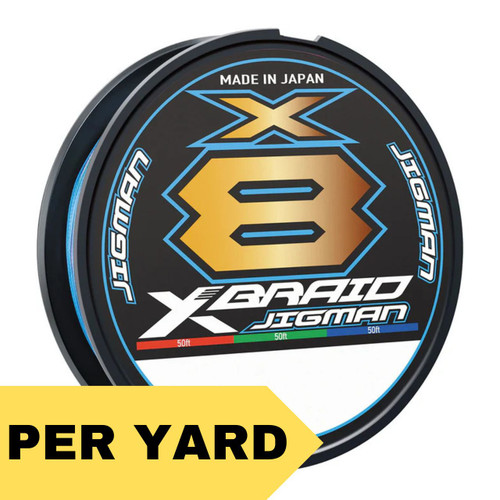 YGK XBraid X8 Jigman Braid Multicolor
