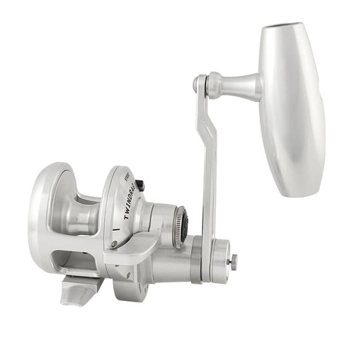 Accurate Valiant 2 Single Speed Twindrag Reel - Silver