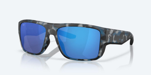 Costa Men's Taxman 580G Deep Water Camo w/ Blue Mirror Lens