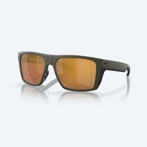Costa Men's Lido 580G Matte Olive Frame w/ Gold Mirror Lens