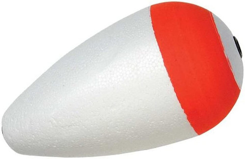 Sea Striker 4" Pear Float Red/White