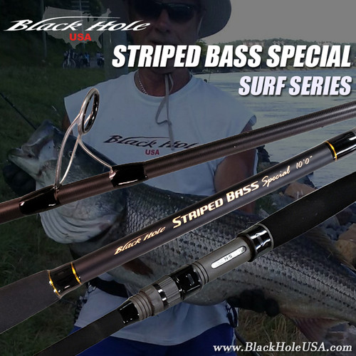 Black Hole Striped Bass Special Fast Action Surf Rod