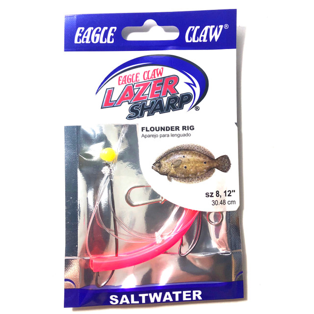 Eagle Claw Small Fish Finder Rigs - 3 Pack Terminal Tackle For Bottom Fishing