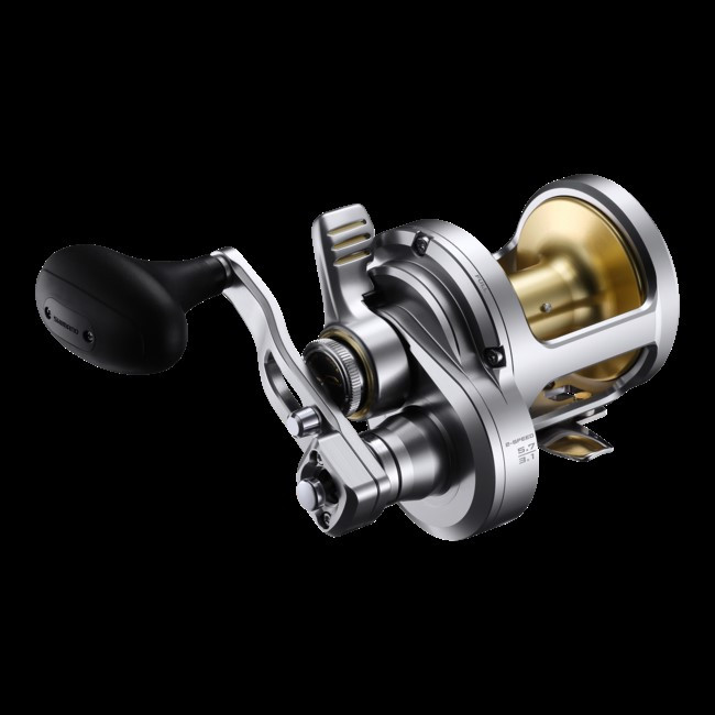 Shimano Speedmaster 37kg / NEW Talica 40A 2-Speed Overhead Game Combo