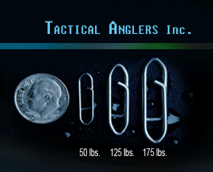 EOMTUR Tactical Anglers Power Clips Quick Fishing Snaps and Clips