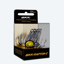 BKK RAPTOR Z TREBLE HOOKS 6071-4X-HG #1/0