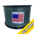 Jerry Brown Line One Hollow Core Braid Green (Per Yard)