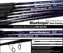 ロッド YAMAGA Blanks YAMAGA BlueSniper 82/6 Yamaga Blanks BlueSniper Boat Casting Rod