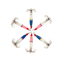 squid jigs fishing glow in the dark jig puget sound 4pcs high quality