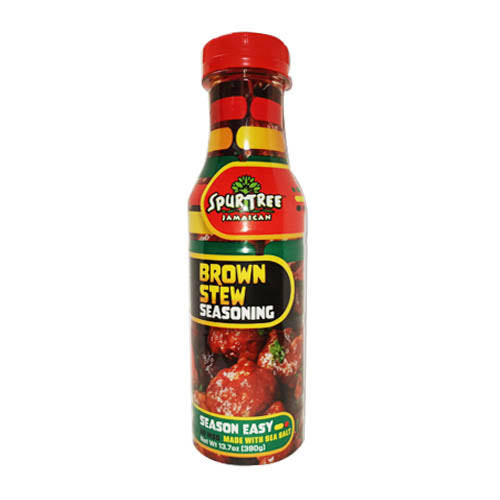 Spur Tree Brown Stew Seasoning gives you all the flavours of country cooked oxtail, with the simplest of preparation, using the finest, freshest local ingredients and a little love!