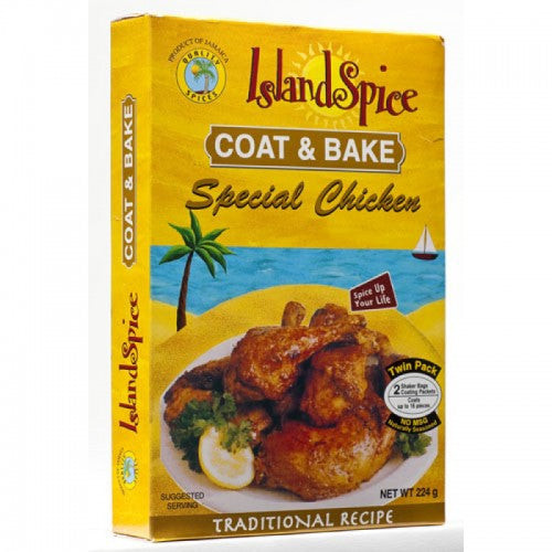 Island Spice Coat & Bake Special Chicken-8oz (pack of 3)