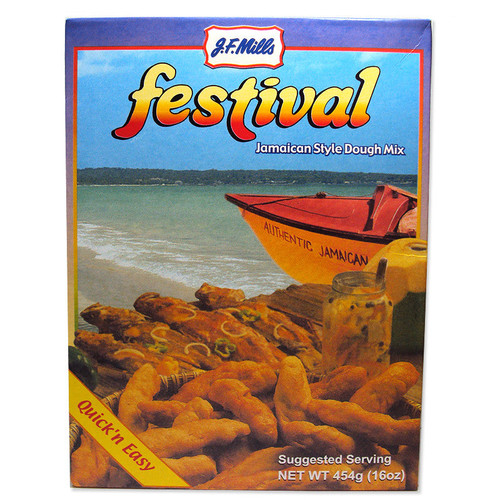 JF Mills Festival Mix  makes it super convenient and easy to make Jamaica’s Famous fried festival in the comfort of your home. It’s easy to make and taste great too!