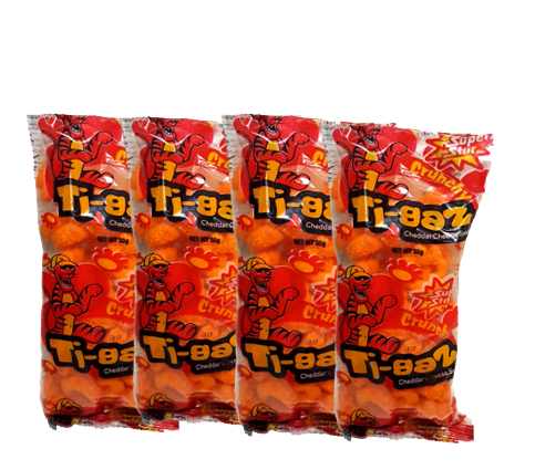 Ti-gaz Cheddar Cheese snack (pack of 6)