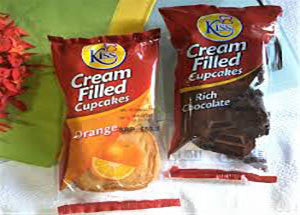 Cream filled Cupcakes (pack of 3)