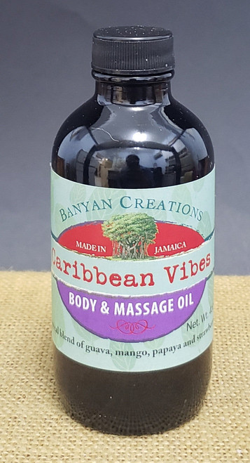 Bring the essence of the Caribbean to your self-care routine with Banyan Creations Caribbean Vibes Massage Oil. This tropical-inspired blend delivers a smooth, relaxing massage while helping to nourish and hydrate your skin. Its lightweight, non-greasy formula glides effortlessly, leaving your skin feeling silky soft with a refreshing island-inspired fragrance.